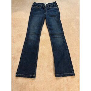 Odyn Premium Dark Wash Straight Leg Jeans Size 6